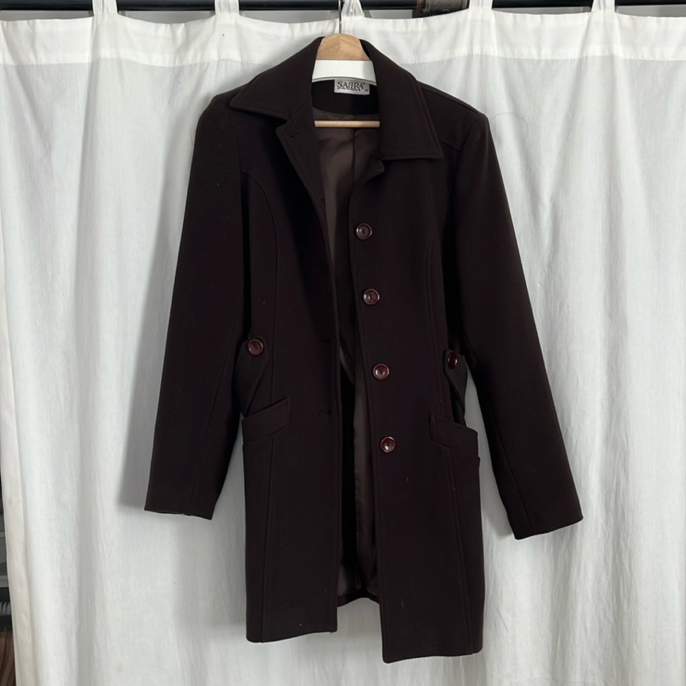 Wool Peacoat Jacket